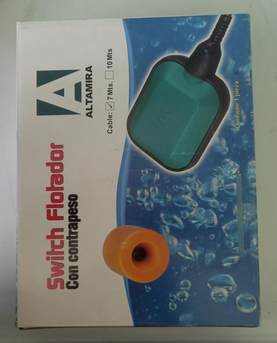Switch Flotador Altamira 7 Ml De Cable Flotador-alt7