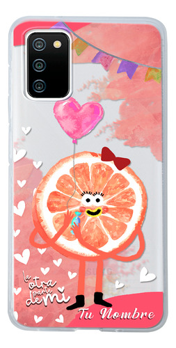Funda Para Galaxy De Parejas Media Naranja Nombre De Ella