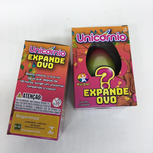 Imagem 3 de 6 de Brinquedo Ovo Unicórnio Expande Na Água Unidade Kids Zone