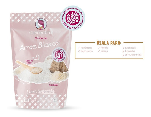 Imagen 3 de 4 de Harina Sin Gluten De Arroz