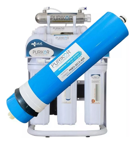 Membrana Ósmosis Inversa Purikor 400g, Modelo Pkro-3013-400