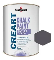 Comprar Chalk Paint Creart Sinteplast 1l - Gris Sombra - F R