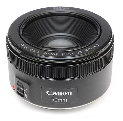 Lente Canon EF 50mm f/1.8 STM Negro.