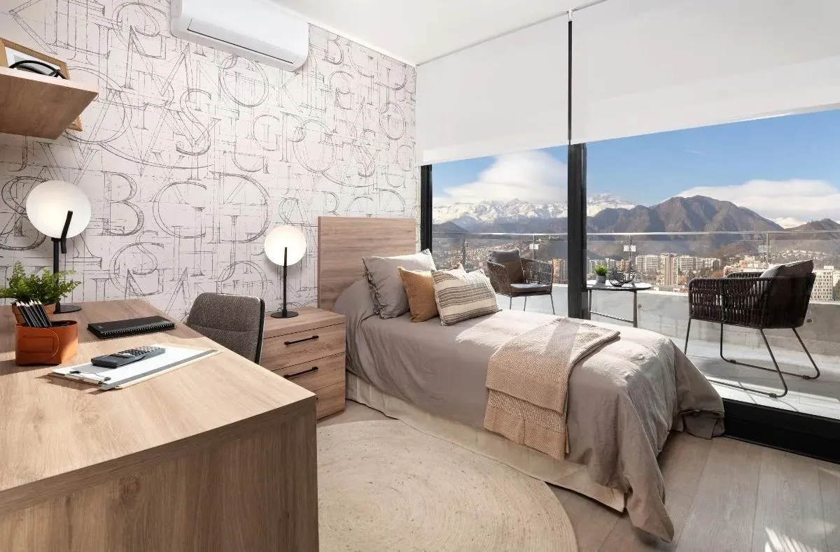 Imagen 4 de 8 de Departamento En Venta De 2 Dorm 2 Baños En Las Condes Vita.