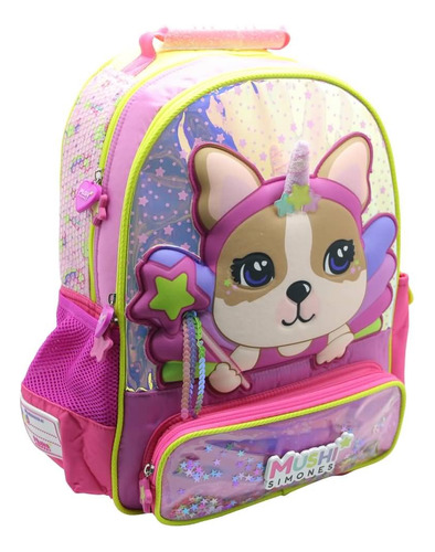 Mochila Espalda Simones Mushi Star 16 Pulgadas Cresko