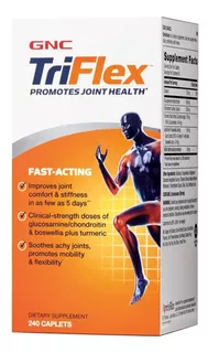 Gnc Triflex Fast-acting 240 Caplets Importado De Eeuu