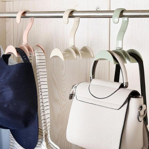 Imagem 6 de 10 de Cabide Para Bolsas Organizador Resistente Comporta 2 Itens