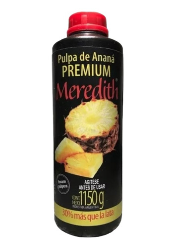Pulpa De Ananá Meredith Premium De 1,150g, Pack 3u