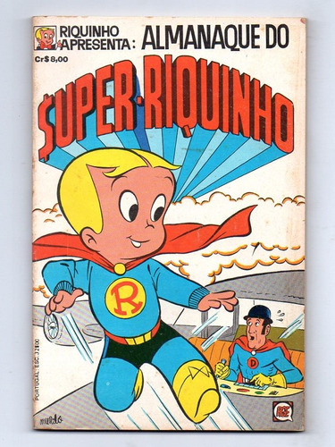 Hq Almanaque Do Super Riquinho Nº 1 - Rge - 1976