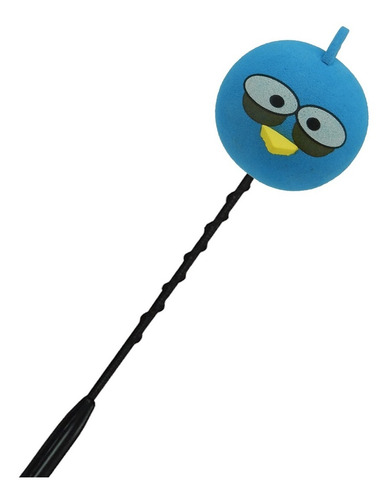 Imagem 3 de 5 de Bola Bolinha Topper Enfeite Para Antena De Carro Angry Birds