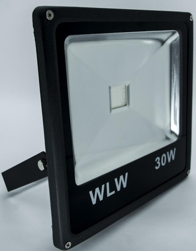 Refletor De Led 30w Luz Azul Ip66  