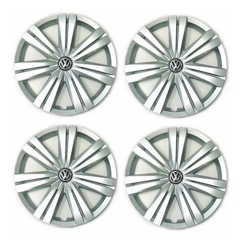 Set 4 Tapon Original Rin 16 Jetta A6 Tapa Polvera Copa Mk6