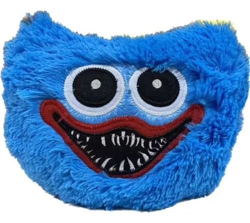 Huggy Wuggy Azul Face Cojin Tipo Almohada 30 Cms Poppy Play