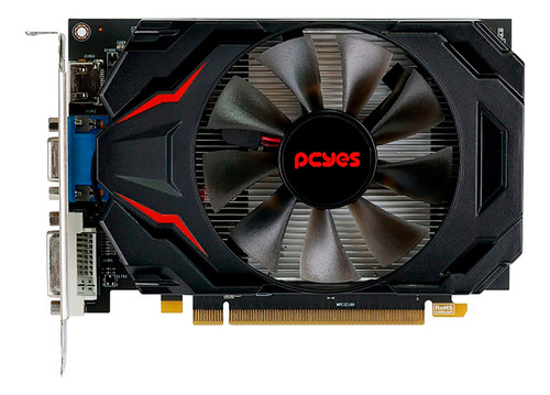 Placa De Vídeo Gpu Amd Radeon R7 240 4gb Gddr5 128 Bit