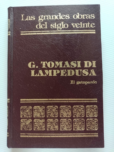 El Gatopardo G. Tomasi Di Lampedusa 1979 Promexa Pasta Dura