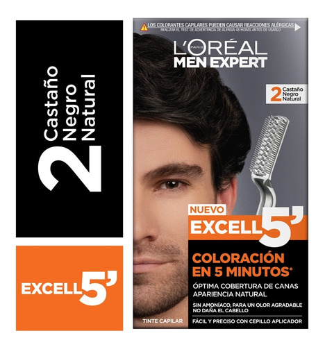 Tintura Para Hombre Excell Men Expert 5' Loreal Paris