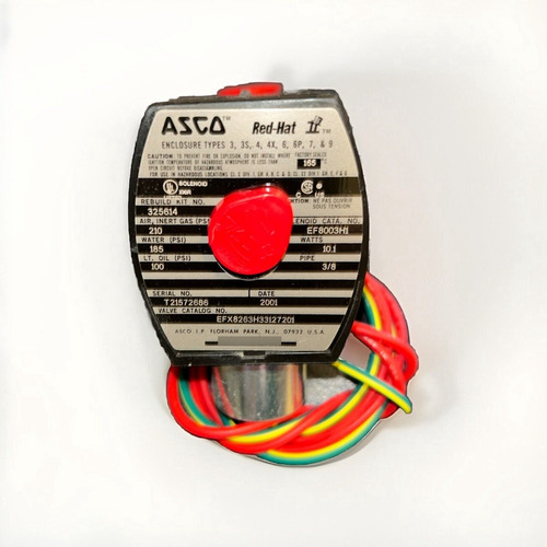 Asco Efx8263h33127201 120/60 110/50. 2-way Direct-ac Dda