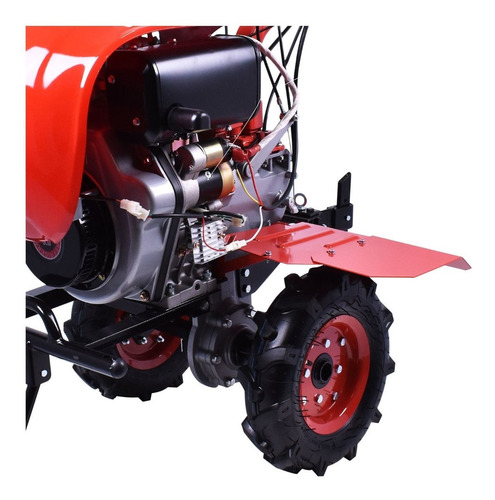 Motocultivador De Solo 9. 0hp Com Rodas/enxada Tdt110 Toyama