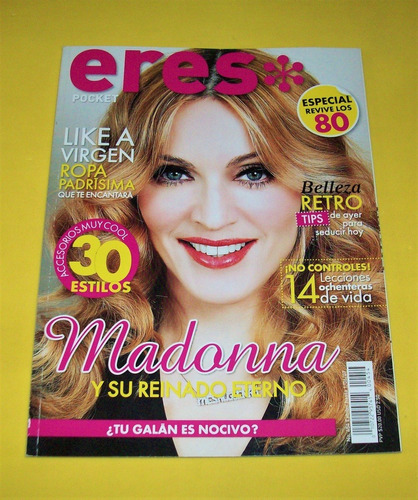 Madonna Revista Eres 2007 Flans Lucero Timbiriche Blondie