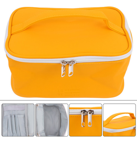 Bolsa De Maquillaje De Malla Con Bolsa Con Cremallera Bolsa