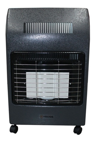 Calefactor Móvil Negro 3 Radiantes Gas Lp Helios M3 36200009