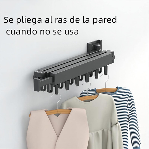 Tendedero De Ropa Plegable Retractil, Soportes Tendederos