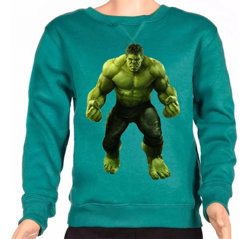 Buzo Deportivo Algodón Felpa Hulk En Tres Hermosos Diseños