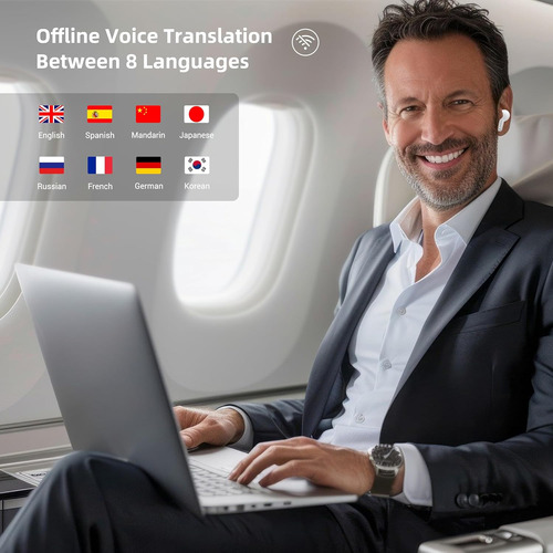 Os Fones De Ouvido M3 Offline Language Translator Suportam 1