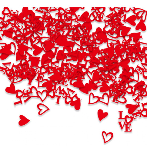 2 X 200 Piezas Confeti De Papel Del Día De San Valentín