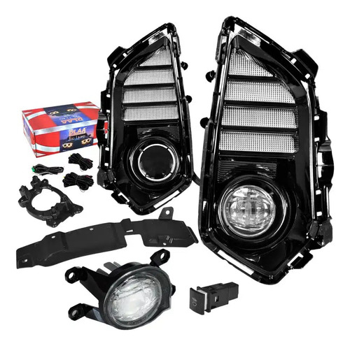 Set De Neblineros Led Para Toyota Yaris 4ta Gen 2023 A Más