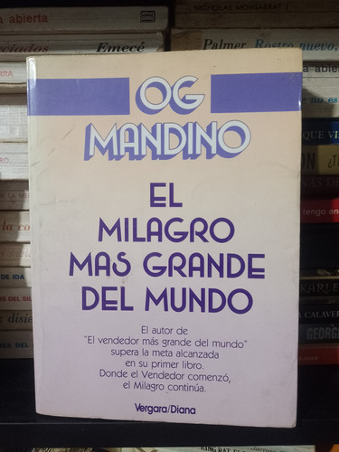 El Milagro Más Grande Del Mundo Oh Mandino (autoayuda)