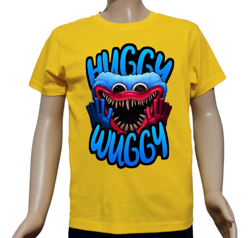 Remera Camiseta  Huggy Wuggy Diferentes Colores Y Diseños