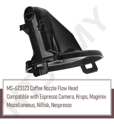 Boquilla Flow Head P/cafetera Nespresso U Krups De Remplazo