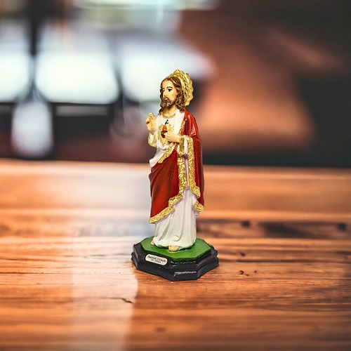 Imagem De Resina Do Sagrado Coração De Jesus