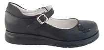 Comprar Zapato Escolar Niñas Hebilla Yuyin 23221 Piel Napa Negro