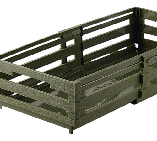 Cesta De Almacenamiento Organizadora De Armario, Verde
