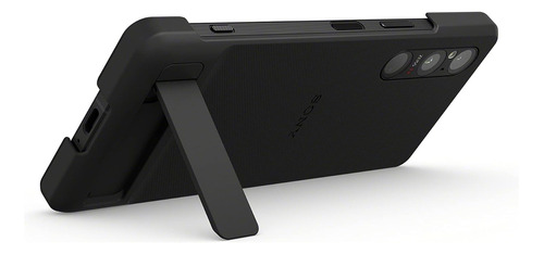 Funda Sony Xperia 1 V Con Soporte Negro Oficial Xqzcbdq/b