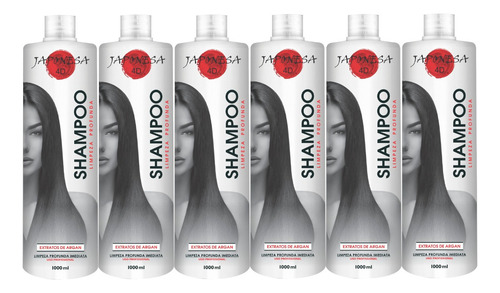 Shampoo Anti Resíduo Limpeza Profunda Japonesa 4d
