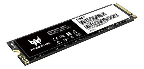 Disco Sólido Ssd Interno Acer Predator Gm7 2tb Negro