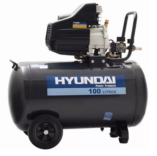 Compresor Hyundai 100lts 3hp Monofasico 1 Año Garantia !!!