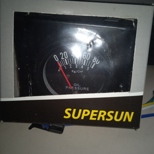 Reloj O Indicador Presion De Aceite Mecanico Universal /15$