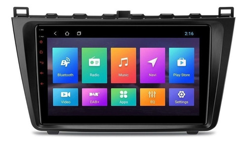 Android 2k Mazda 6 2009-2013 Wifi Gps Bluetooth Radio Touch