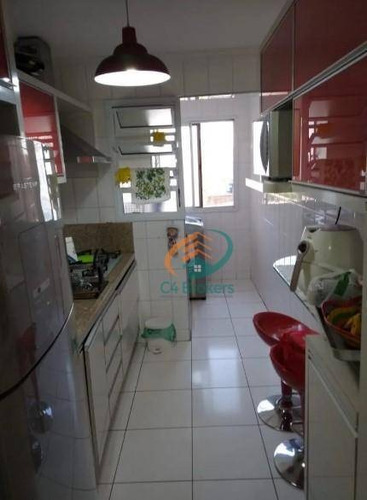Apartamento Com 3 Dormitórios À Venda, 69 M² Por R$ 310.000,00 - Ponte Grande - Guarulhos/sp - Ap2305