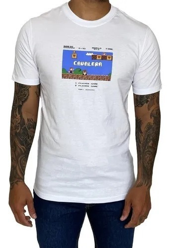 Camiseta Cavalera Mario Bros 01241420