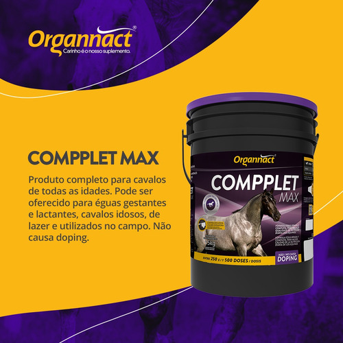 Kit 1x Compplet Max 2kg + 2x Mo Turbo 80g - Suplementação