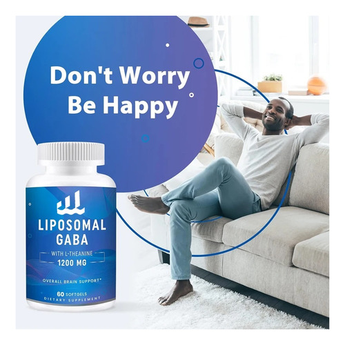 Gaba Liposomal 1000mg Maxima Absorcion Descanso Sueño Dormi