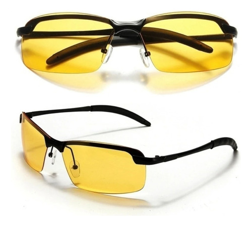 Gafas Para Conducción Nocturna X2 Unidades Lente Amarillo