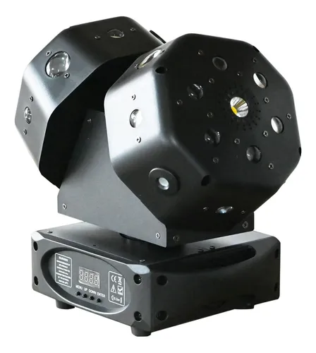 120 W Rgbw 4 En 1 Rotación Luz De Cabeza Móvil Con Láseres