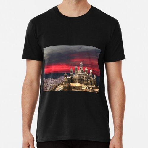 Remera Sand Castle Under The Red Sky Algodon Premium