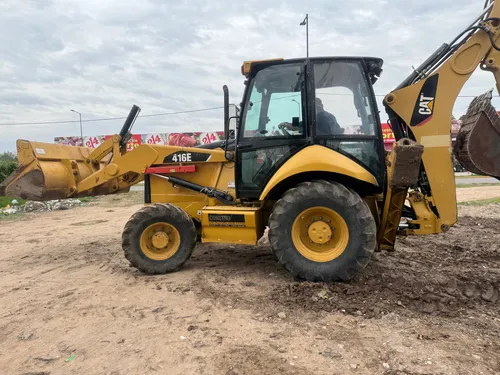Pala Y Retro Caterpillar 416 E 4x4 2012